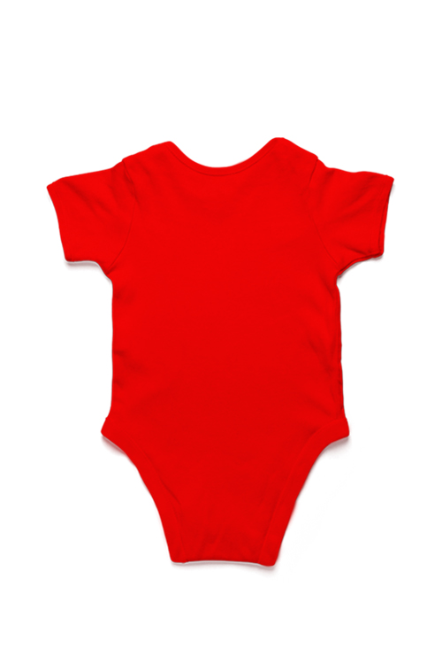 2025 BABY RED ROMPER