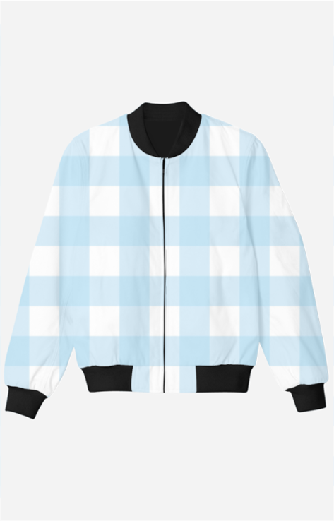 BLUE CHECKS JACKET