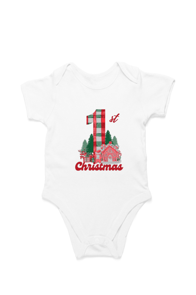 1ST CHRISTMAS BABY ROMPER